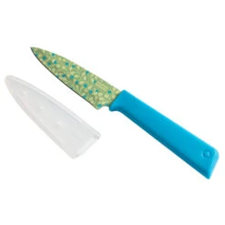Kuhn Rikon Colori+ Patterns 4" Paring Knife -Professional Kitchen Tool Store 22766 ps