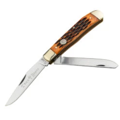 Boker TS 2.0 Jigged Bone Trapper Folding Knife