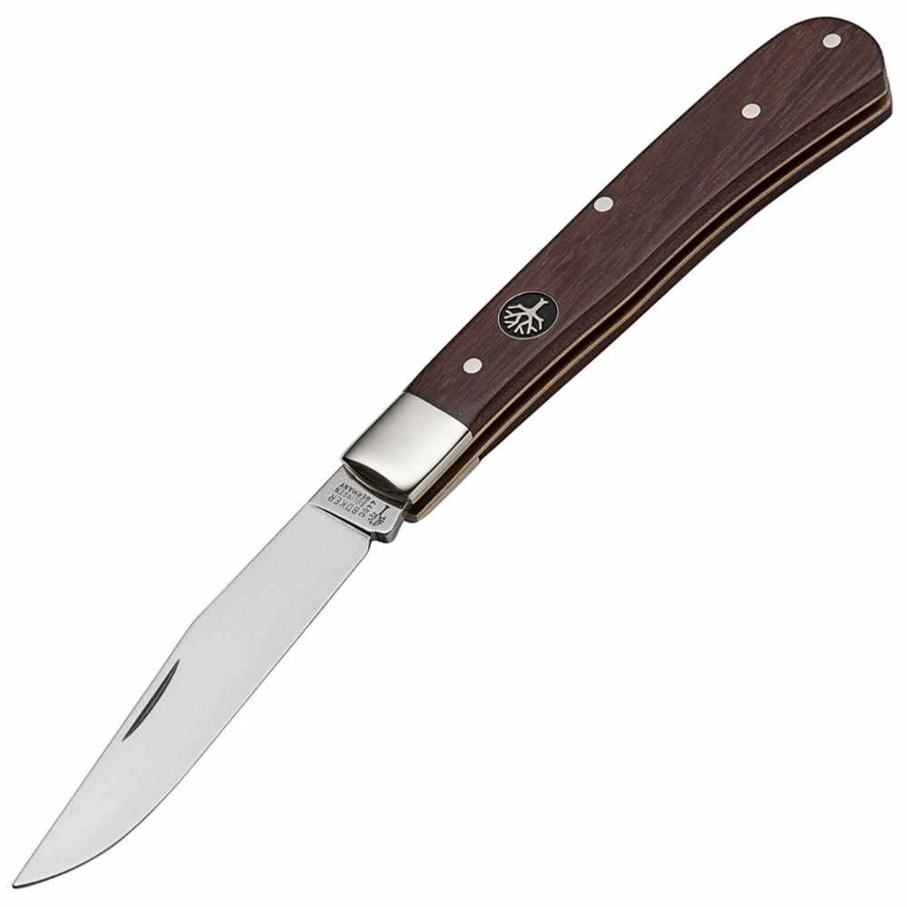 Boker Trapper Uno Desert Ironwood Folding Knife 3 Boker Trapper Uno Desert Ironwood Folding Knife