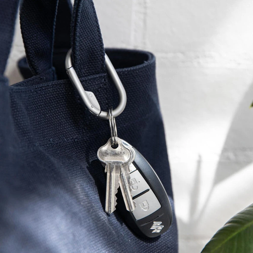 Orbitkey Carabiner V2, Silver 4 Orbitkey Carabiner V2, Silver - Image 2