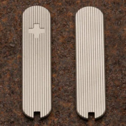 Daily Customs Pinstripes Titanium Plus Handles For 58.2 Mm Swiss Army Knives