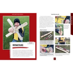 Victorinox Whittling In The Wild Swiss Army Knife Book By Felix Immler 14 Victorinox Whittling In The Wild Swiss Army Knife Book By Felix Immler -Professional Kitchen Tool Store FC00718 Whittling in the Wild Boomerang