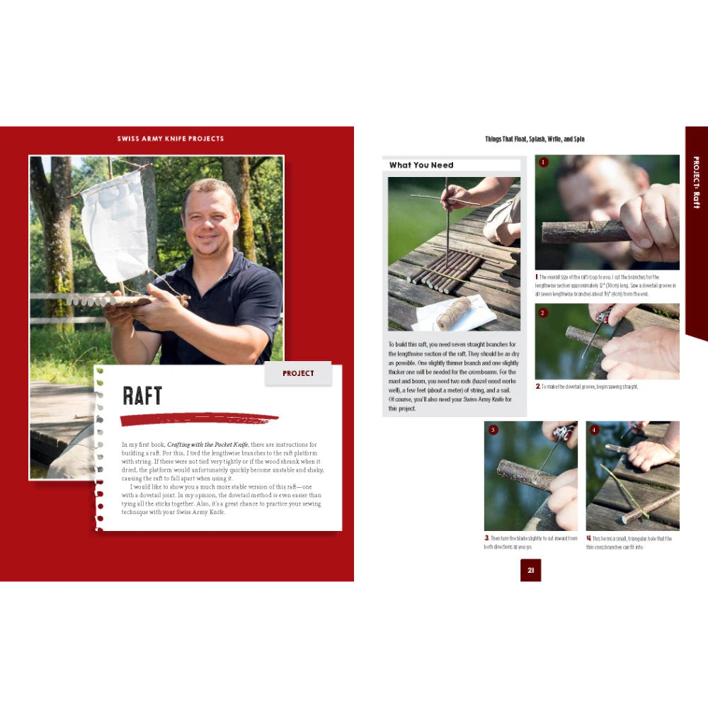 Victorinox Whittling In The Wild Swiss Army Knife Book By Felix Immler 8 Victorinox Whittling In The Wild Swiss Army Knife Book By Felix Immler - Image 6