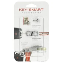KeySmart Accessory Pack With Bottle Opener, S-Biner And Expansion 9 KeySmart Accessory Pack With Bottle Opener, S-Biner And Expansion -Professional Kitchen Tool Store KS231 KeySmart Accessories Pack in Package x1000