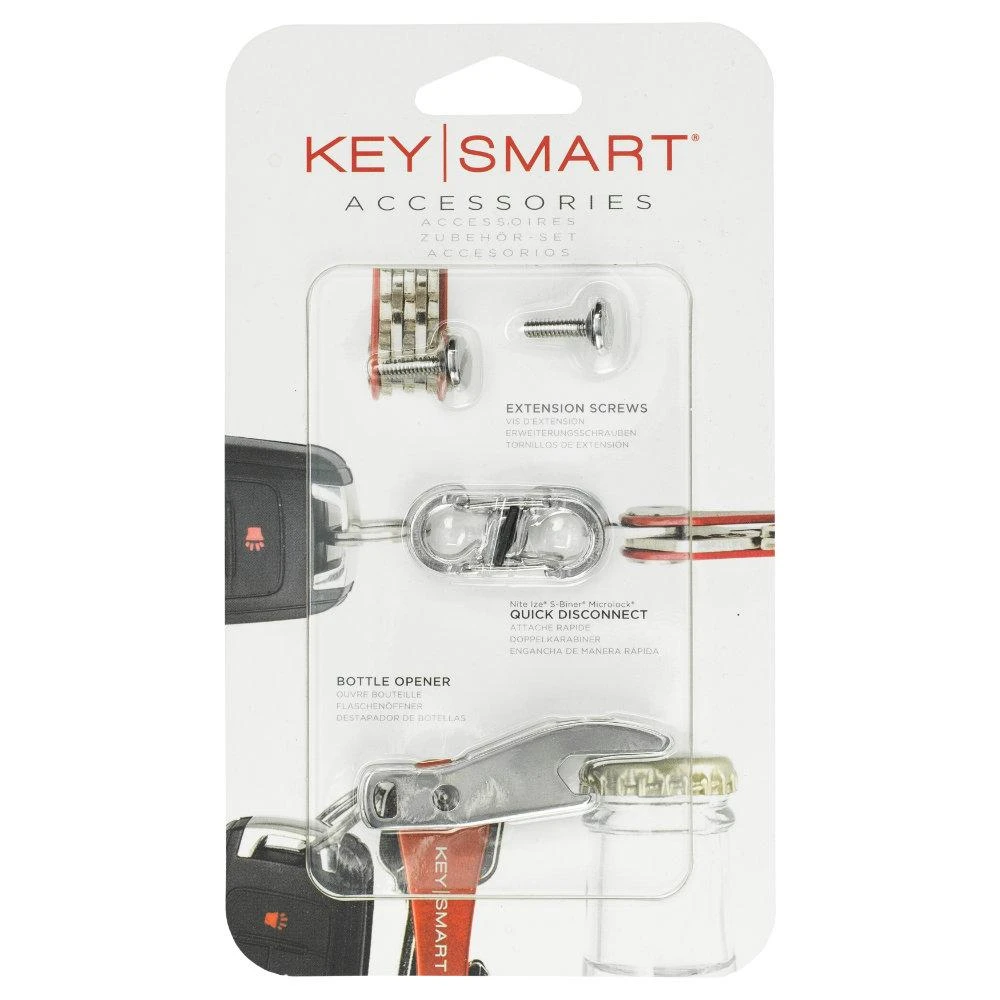KeySmart Accessory Pack With Bottle Opener, S-Biner And Expansion 6 KeySmart Accessory Pack With Bottle Opener, S-Biner And Expansion - Image 4