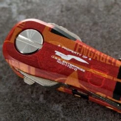 KeySmart Pro Star Trek The Next Generation Compact Key Holder With Tile Smart Location -Professional Kitchen Tool Store KS411TRKJLP KeySmart Pro Star Trek Picard Closeup of Enterprise Image