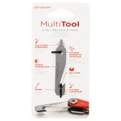 KeySmart 4-in-1 Keychain Multi-tool -Professional Kitchen Tool Store KS823SS KeySmart Multi Tool in Package