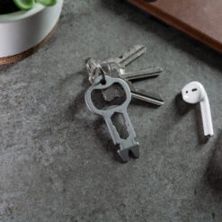 KeySmart AllTul Owl Keychain Multi-tool -Professional Kitchen Tool Store KS824 SS OWL Lifestyle Keychain StoneTop