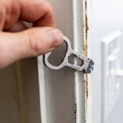 KeySmart AllTul Owl Keychain Multi-tool -Professional Kitchen Tool Store KS824 SS OWL Lifestyle PryBar Nail