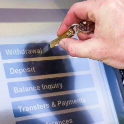 CleanKey Mini Brass Tool By KeySmart -Professional Kitchen Tool Store KS908BRS KeySmart CleanKey Mini ATM