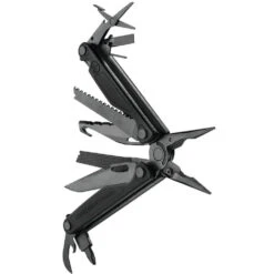 Leatherman Charge + Black Multi-Tool With Black MOLLE Sheath -Professional Kitchen Tool Store LT832599 Charge Plus Black Fanned