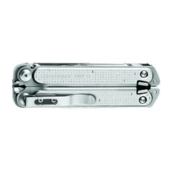Leatherman FREE P2 Multipurpose Pliers With Nylon Sheath -Professional Kitchen Tool Store LT832636 Leatherman Free P2 Closed with Pocket Clip