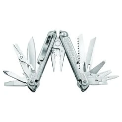 Leatherman FREE P4 Multipurpose Pliers With Nylon Sheath -Professional Kitchen Tool Store LT832640 Leatherman Free P4 Fanned with Pliers Inside