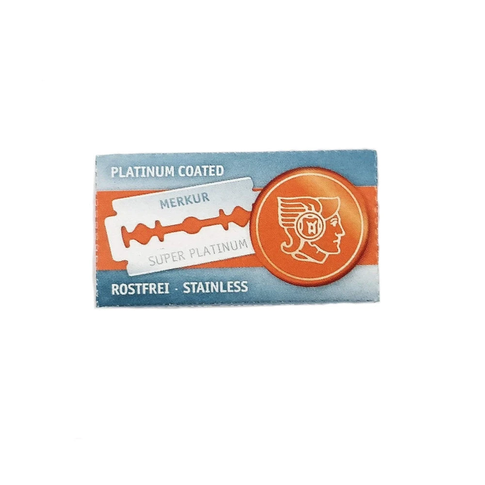 Merkur Super Platinum Double-Edge Safety Blades - 10 Blades/Pack 3 Merkur Super Platinum Double-Edge Safety Blades - 10 Blades/Pack