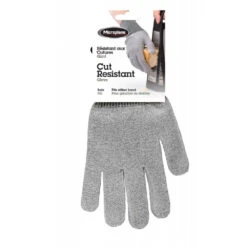 Microplane Cut Resistant Glove, Adult Size -Professional Kitchen Tool Store MP34007 Microplane Cut Resistant Glove Packaged