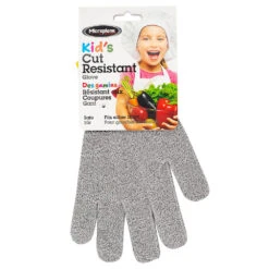 Microplane Cut Resistant Glove, Child Size 9 Microplane Cut Resistant Glove, Child Size -Professional Kitchen Tool Store MP34607 Microplane Kids Cut Resistant Glove