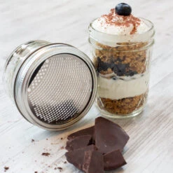 Microplane Jar Lid Etched 2-Piece Grater Set -Professional Kitchen Tool Store MP36024 Microplane Jar Lid Graters Grating Nutmeg