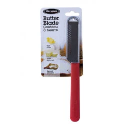 Microplane 3-in-1 Butter Blade, Red 11 Microplane 3-in-1 Butter Blade, Red -Professional Kitchen Tool Store MP41151 Microplane Butter Blade Packaged