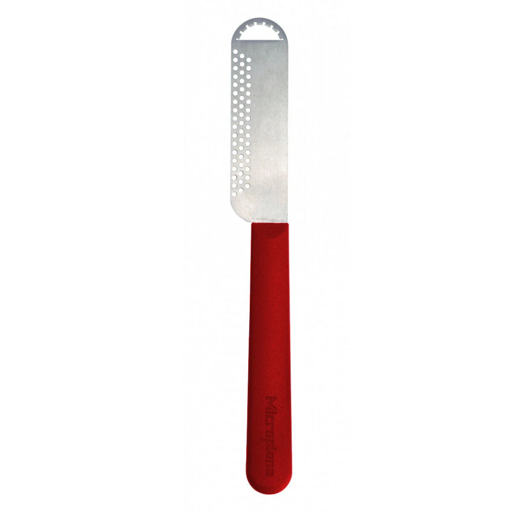 Microplane 3-in-1 Butter Blade, Red 3 Microplane 3-in-1 Butter Blade, Red