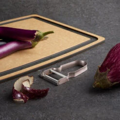 Victorinox REX Straight-edge Peeler -Professional Kitchen Tool Store Rex Peeler Blueberry Peeling Eggplant