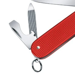 Victorinox Cadet Red Swiss Army Knife -Professional Kitchen Tool Store SA0260120R Cadet File Detail