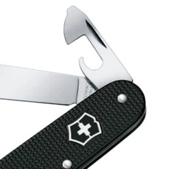 Victorinox Cadet Black Swiss Army Knife -Professional Kitchen Tool Store SA0260123R Cadet Black Can Opener Detail