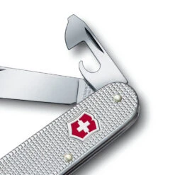 Victorinox Cadet Swiss Army Knife 12 Victorinox Cadet Swiss Army Knife -Professional Kitchen Tool Store SA0260126 Cadet Silver Bottle Opener Detail