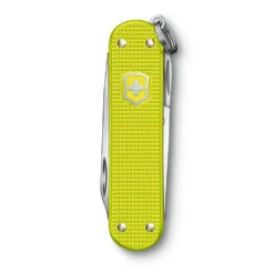 Victorinox Electric Yellow Classic SD Alox 2023 Limited Edition Swiss Army Knife -Professional Kitchen Tool Store SA06221L23 Electric Yellow Alox 2023 Classic SD Closed