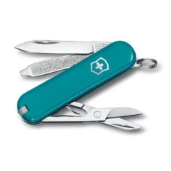 Victorinox Classic SD Swiss Army Knife, 2021 Solid Colors -Professional Kitchen Tool Store SA0622323 Victorinox Classic SD Mountain Lake
