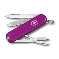 Victorinox Classic SD Swiss Army Knife, 2021 Solid Colors -Professional Kitchen Tool Store SA0622352 Victorinox Classic SD Tasty Grape
