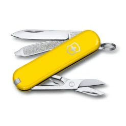 Victorinox Classic SD Swiss Army Knife, 2021 Solid Colors -Professional Kitchen Tool Store SA062238 Victorinox Classic SD Sunny Side
