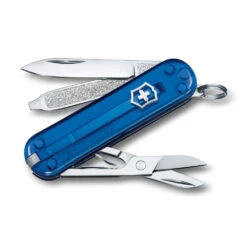 Victorinox Classic SD Swiss Army Knife, 2021 Translucent Colors -Professional Kitchen Tool Store SA06223T2 Victorinox Classic SD Deep Ocean