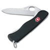 Victorinox Swiss Army One-Hand Sentinel Non-Serrated Lockblade Swiss Army Knife With Clip