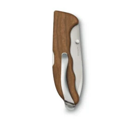Victorinox Evoke Wood Lockblade Swiss Army Knife With Clip -Professional Kitchen Tool Store SA09415D630 Victorinox Evolve Wood Back Closed