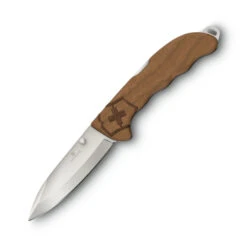 Victorinox Evoke Wood Lockblade Swiss Army Knife With Clip -Professional Kitchen Tool Store SA09415D630 Victorinox Evolve Wood Fully Open