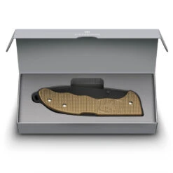 Victorinox Evoke BS Alox Lockblade Swiss Army Knife With Clip -Professional Kitchen Tool Store SA09415DS249 Victorinox Evoke Gold Black in Box