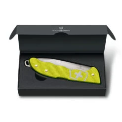 Victorinox Electric Yellow Hunter Pro Alox 2023 Limited Edition Swiss Army Knife -Professional Kitchen Tool Store SA09415L23 Electric Yellow 2023 Hunter Pro in Presentation Box e970e30c 0422 443e a3fe 0955edc99287