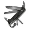 Victorinox Onyx Black RangerGrip 55 Lockblade Swiss Army Knife -Professional Kitchen Tool Store SA09563C31P Onyx Black Ranger Grip 55