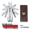 Victorinox SwissTool Spirit Plus Pointed Multi-tool With Leather Box Pouch -Professional Kitchen Tool Store SA30235L SwissTool Spirit Plus Pointed Leather Sheath