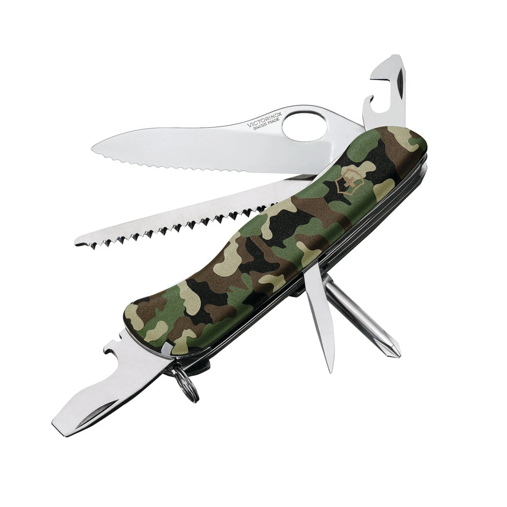 Victorinox One-Hand Trekker Camouflage Lockblade Swiss Army Knife 3 Victorinox One-Hand Trekker Camouflage Lockblade Swiss Army Knife