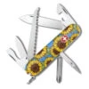 Victorinox Sunflowers Hiker Designer Swiss Army Knife -Professional Kitchen Tool Store SA67508 Sunflower Hiker Swiss Army Knife Front