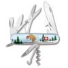 Victorinox Black Diamond Skiing Bear Climber Designer Swiss Army Knife -Professional Kitchen Tool Store SA67526 Black Diamond Bear Climber Front