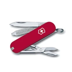 Victorinox Wounded Warrior Project Red Classic SD Swiss Army Knife -Professional Kitchen Tool Store SAK ClassicSD Red B3 55525 S3
