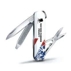 Victorinox Wounded Warrior Project Speckled American Flag Classic SD Swiss Army Knife