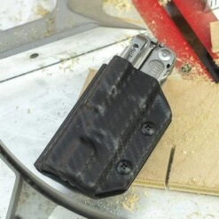 Clip & Carry Kydex Sheath For The Leatherman FREE P4 8 Clip & Carry Kydex Sheath For The Leatherman FREE P4 -Professional Kitchen Tool Store SGLP2CFBLK On Workbench x1000 e970031e 0c0f 44c0 816e c9ce350caf68