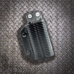 Clip & Carry Kydex Sheath For The Leatherman Wingman, Sidekick, Rebar & Rev -Professional Kitchen Tool Store SGLWINGCFBRN Beauty Shot x1000 097d6131 6caa 4356 9f32 5b134f6cb867