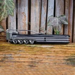 SwissQlip Swiss Army Knife Pocket Clip -Professional Kitchen Tool Store SGSQLIP91CHR Profile View x1000 7b9ce632 57f8 4291 8ada 171ef9651e00