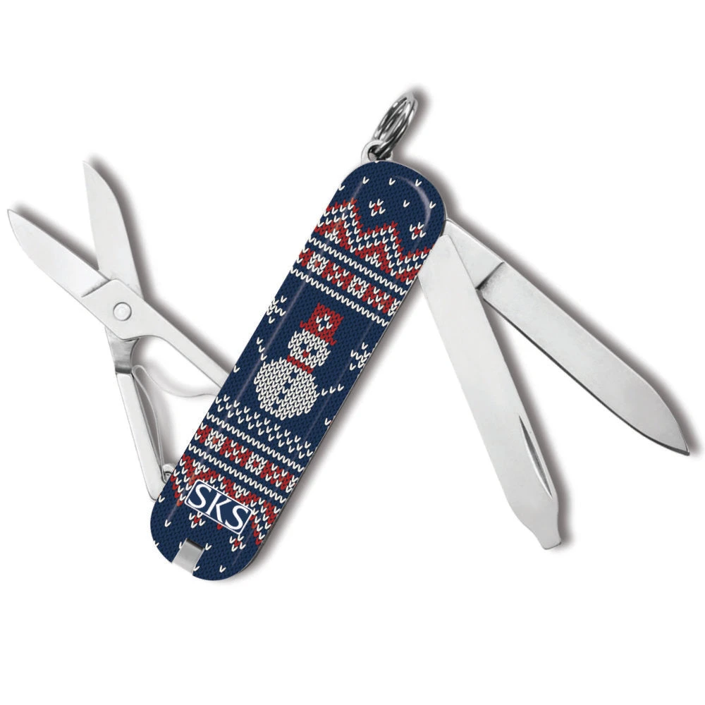 Victorinox Snowman Christmas Sweater Classic SD Designer Swiss Army Knife 4 Victorinox Snowman Christmas Sweater Classic SD Designer Swiss Army Knife - Image 2