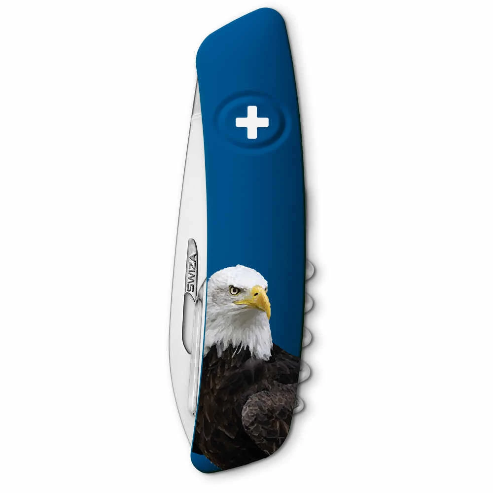 Swiza Wildlife TT03 Swiss Tick Tool Pocket Knife, Bald Eagle 5 Swiza Wildlife TT03 Swiss Tick Tool Pocket Knife, Bald Eagle - Image 3