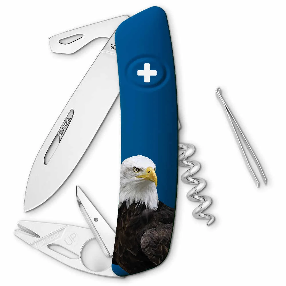 Swiza Wildlife TT03 Swiss Tick Tool Pocket Knife, Bald Eagle 3 Swiza Wildlife TT03 Swiss Tick Tool Pocket Knife, Bald Eagle